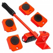 ZESTAW DO PRZESUWANIA MEBLI  SPRZĘTU 150KG KÓŁKA ANTYPOŚLIZGOWE