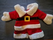 Ubranko świąteczne św. Mikołaj dla psa lub kotka