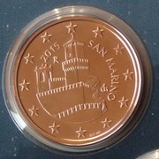 SAN MARINO 2015 5 CENTÓW UNC !!!!!!!!!!