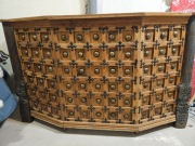 Barek drewniany, orientalny