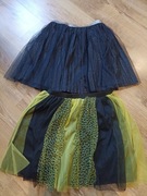 Zestaw 2 spódniczek  Coccodrillo 134-152, stan idealny + gratis spodenki 