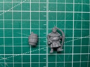 Bretonia Guy Le Gros - żywica - Mordheim Old World Empire 