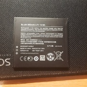 Bateria do telefonu Microsoft 