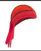 Bandana Stanteks uniwersalny czerwony