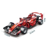 Model klocki TECHNIC Formuła F1 Bolid Samochód ZESTAW 455EL