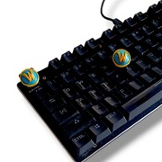 Keycap World of Warcraft logo, wow, klawiatura, klawisze