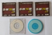 Zestaw Esperanza 3 razy CD-RW 210 MB oraz 2 razy CD-R 220 MB