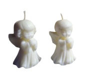 Świeca Sojowa Aniołek Podziękowanie Chrzest Komunia Babyshower 