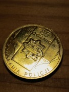 MONETA 2 GN  85 ROCZNICA POWOŁANIA POLICJI 2004R ID71