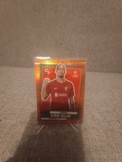 2023-2024 Topps  superstars virgil van dijk /25 Orange 