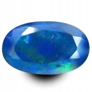 Czarny opal 3 D _ na złoty pierścionek, sygnet _ 0.94 ct _ Wideo 