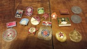 Metalowe znaczki , przypinki CCCP , ZSRR , USSR .