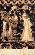 Piękny Program teatralny - Teatr Wielki W-wa 1966 AIDA  z wkładką /obsada