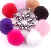 Futrzane butt plugi korki analne