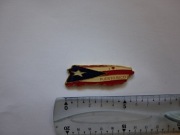 Magnes na lodówkę  - 486g. PUERTO RICO Metalowa mapa