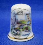 Naparstek Kolekcjonerski Porcelanowy - Lake District 