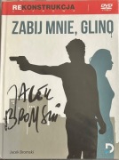JACEK BROMSKI AUTOGRAF!! ZABIJ MNIE, GLINO dvd , nowa REKONSTRUKCJA CYFROWA