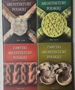 Zabytki architektury polskiej - B. Kaczorowski, A. Opoka - Komplet 4 tomy