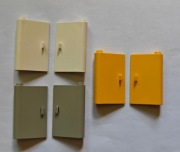 Lego 445 446 drzwi 1x3x4 mix - 3 pary !