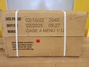Racja żywnościowa USA MRE Karton A Menu 1-12