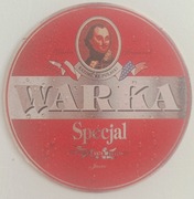WARKA SPECJAL - STARA podkładka pod piwo. OKAZJA