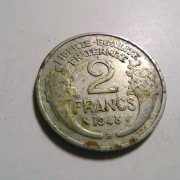Moneta 2 francs 1948