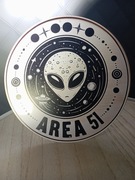 TABLICZKA UFO ,STREFA 51, AREA 51 OBCY ALIEN