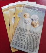 Foldery NBP do monet po 2,50 zł za sztukę. 
