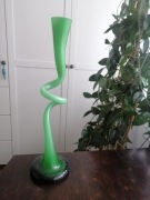 Wazon kręcony flet Huta Szkła Krosno 