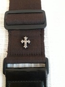 Pasek, pas od gitary, brązowy