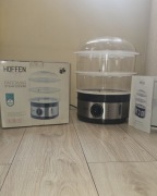 Parowar Hoffen Steam Cooker | Zdrowe gotowanie | 2 poziomy | Stan idealny