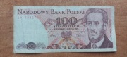 Banknot 100 zł z 1986r, Seria SK