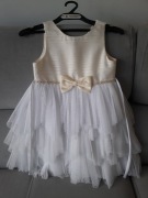 Sukienka wizytowa dla dziewczynki w  wieku 5 lat