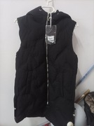 Kamizelka damska z kapturem i kieszeniami na zamek