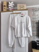 Dres Komplet bluza spodnie bawełna Damski Brandenburg BG LOLLY Biały L