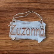 Tabliczka imienna 12cmx7cm "Zuzanna"