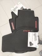 Dywaniki gumowe KPL  ORYGINAŁ Skoda SCALA