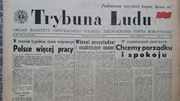 Trybuna Ludu z dnia 29 grudnia 1981 - pierwsze dni stanu wojennego