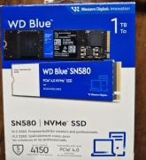 Dysk SSD M.2 WD SN580 1TB PCI-E x4 Gen3 1000GB NVMe M2 WDS100T3B0E
