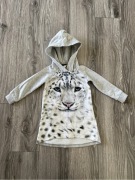 Sukienka z tygrysem H&m 92