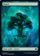 Karta MTG Forest, Theros Beyond Death full art