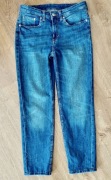 H&M__Jeansy damskie do kostek Girlfriend Fit Regular Waist__26 / EUR 34