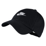 Czapka z daszkiem Nike Sportswear Heritage 86 Futura Washed Cap Czarna Hit