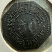 50 Pf Kalkbruch Wapienno Michael Lewy Zn