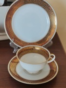 Rosenthal  stare trio złoto klucz grecki 