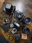 Zenit TTL aparat analogowy zestaw