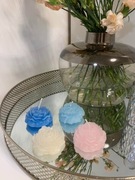 Świeca Piwonia Biało-Kremowa