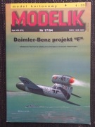Modelik 2004/17 Samolot DAIMLER-BENZ projekt F