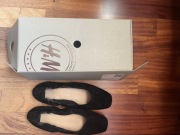 Baleriny zamszowe H&M premium 