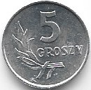 PRL 5 groszy 1962